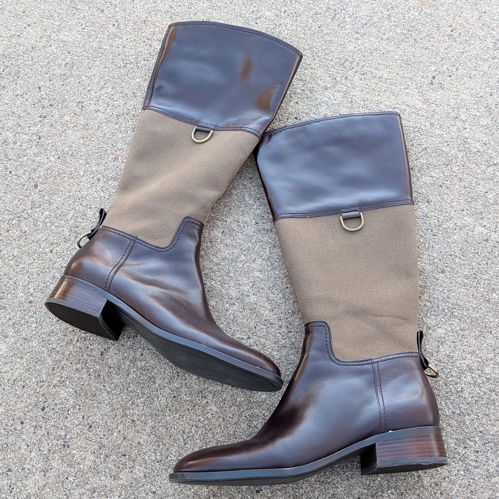 new ETIENNE AIGNER eldridge tall riding boots 9